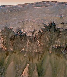 Foto Agua salada en Marte