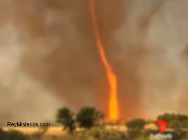 Tornado de fuego Australia 2012