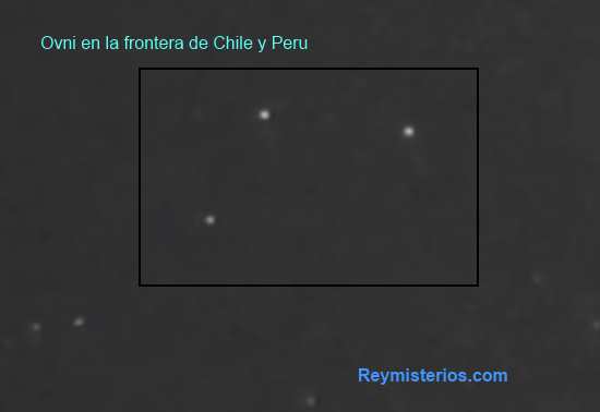 Ufo frontera de Chile y Peru