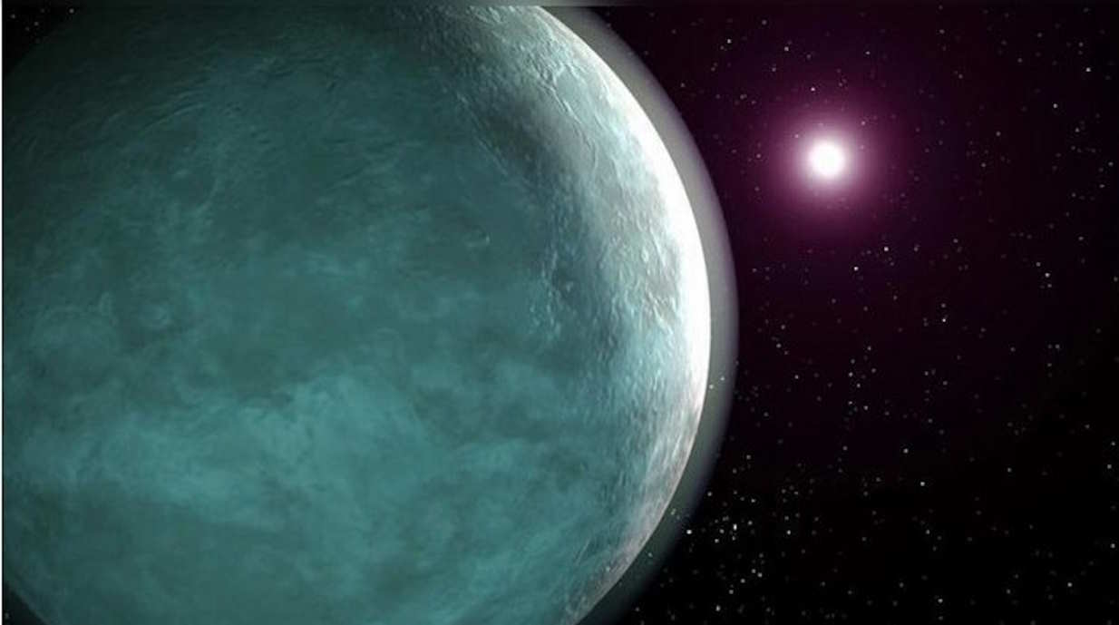 exoplaneta K2-18b, situado a 120 años luz de la Tierra,