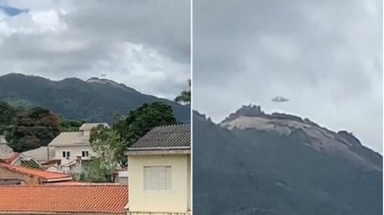 En las imágenes se puede ver Espectacular grabación de un OVNI en el municipio de Atibaia, São Paulo, Brasil.