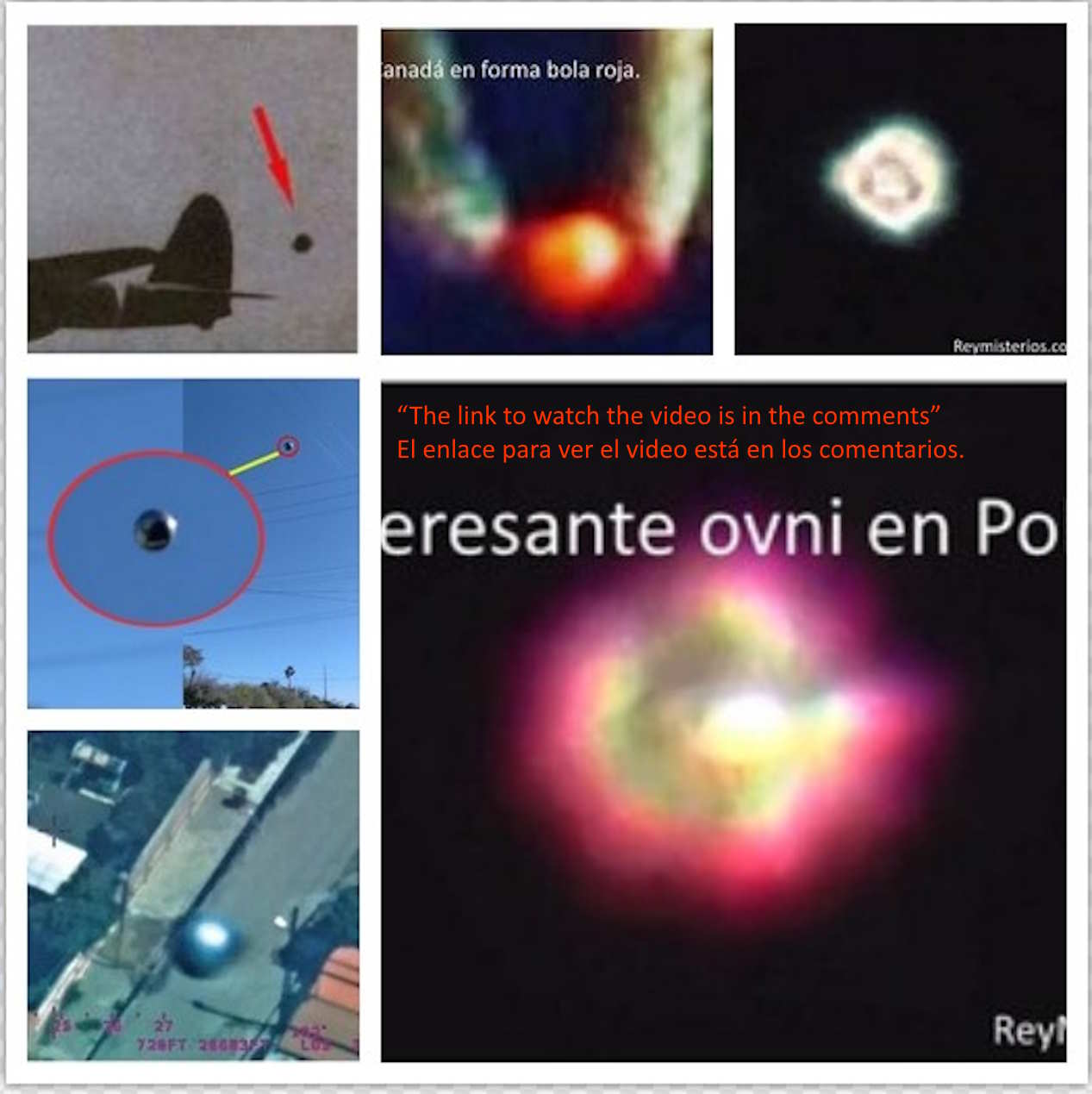 Imagenes de ovnis esferas en estados Unidos