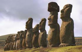 isla de pascua moais Chile